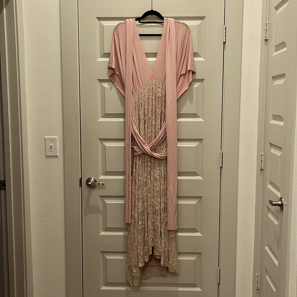 Coralie Beatrix Octopus Wrap Dress